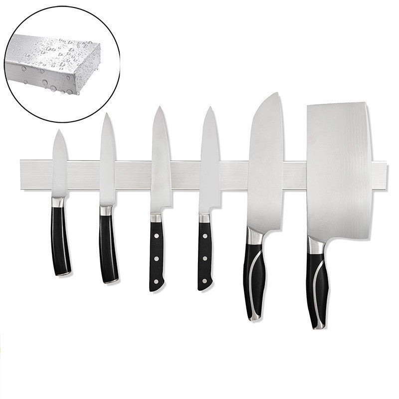 Wall-Mounted Kitchen Knife Rack – Space-Saving Storage Organizer