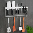 Wall-Mounted Kitchen Knife Rack – Space-Saving Storage Organizer