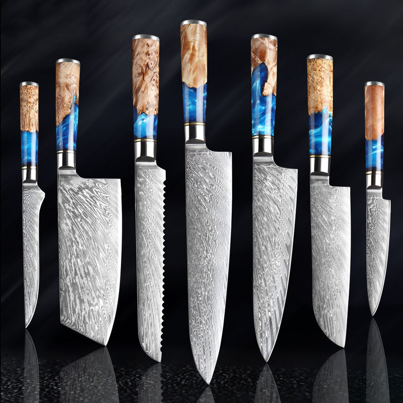 Kitchen Chef Knife Set – Meat Chopper & Multipurpose Blades