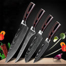 Carpenter-Style Chef Knife Set – 6 or 8-Piece Cooking Knife Collection