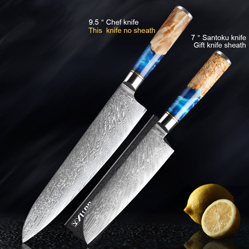 Kitchen Chef Knife Set – Meat Chopper & Multipurpose Blades