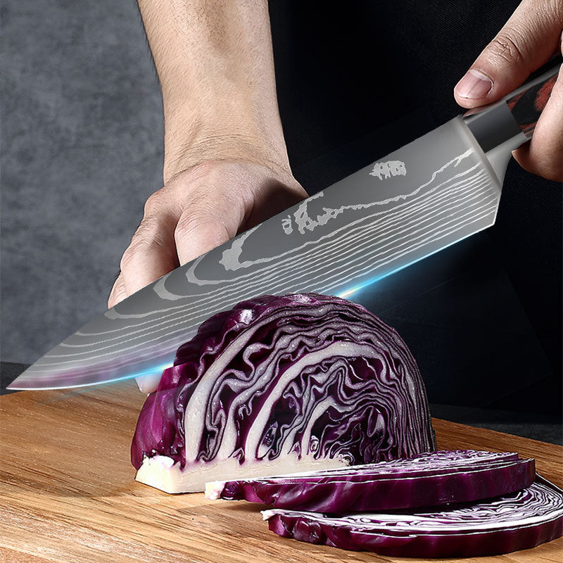 Chef Knife Set – Cleaver, Slicing & Kitchen Prep Knives
