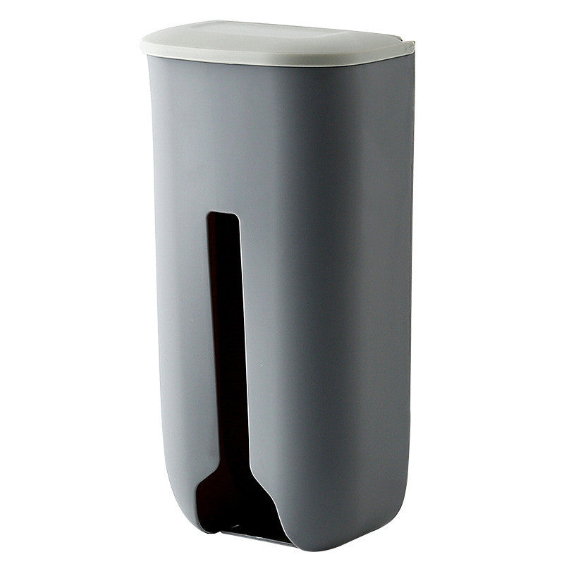 Wall-Mounted Plastic Bag Dispenser – No Drilling Required