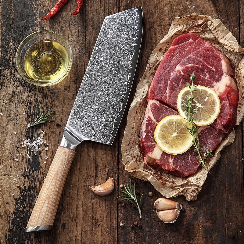 Damascus Steel Kitchen Chef Knife
