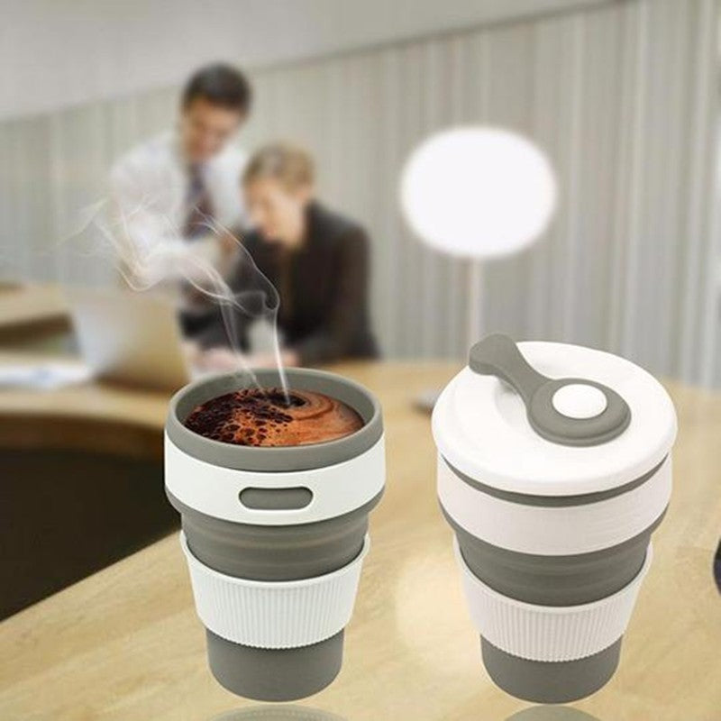 Collapsible Travel Silicone Cup – BPA-Free & Foldable Mug