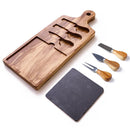 Bamboo Cheese Board with Foldable Design