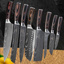 Chef Knife Set – Cleaver, Slicing & Kitchen Prep Knives