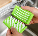 Multipurpose Kitchen Cleaning Brush – With Suction Cup for Knives, Forks & Veggies