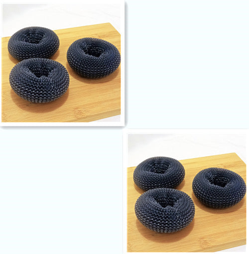 Push-Type Soap Dispensing Palm Brush – Kitchen Scrubber Tool