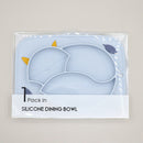 Fox-Shaped Silicone Suction Plate for Toddlers