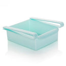 Hanging Refrigerator Shelf Organizer – Plastic Clip-On Rack