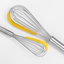3-Piece Stainless Steel Balloon Whisk Set – Manual Egg & Cream Beaters
