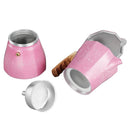 Turkish Coffee Pot – European-Style Aluminum Octagonal Design