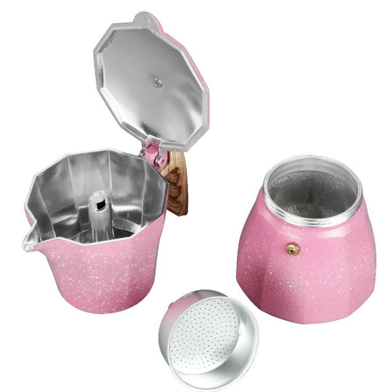 Turkish Coffee Pot – European-Style Aluminum Octagonal Design