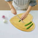 Eco-Friendly Bamboo Cutting Board (Household Size)