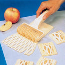 Dough Roller & Hole Punch Tool – Pizza, Pastry, and Biscuit Crimper