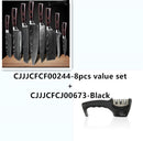 Carpenter-Style Chef Knife Set – 6 or 8-Piece Cooking Knife Collection