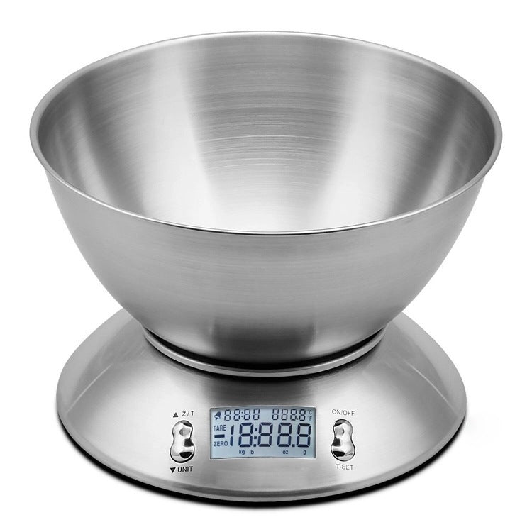 Stainless Steel Digital Kitchen Scale – Precision Food & Baking Scale