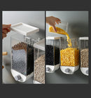 Grain Storage Box with Measuring Cup