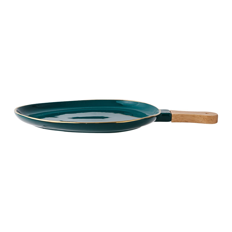 Domestic ceramic baking plate Western dish baking bowl