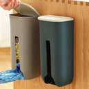 Wall-Mounted Plastic Bag Dispenser – No Drilling Required
