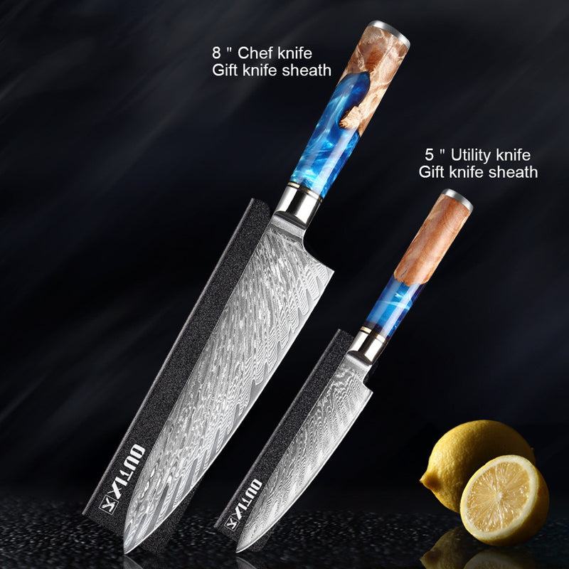 Kitchen Chef Knife Set – Meat Chopper & Multipurpose Blades