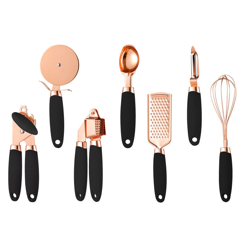 Copper-Plated Peeler Set – Kitchen Household Gadgets (3-Piece)