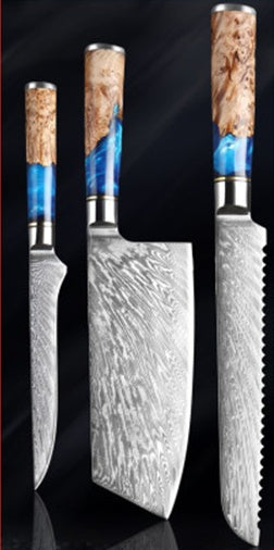 Kitchen Chef Knife Set – Meat Chopper & Multipurpose Blades