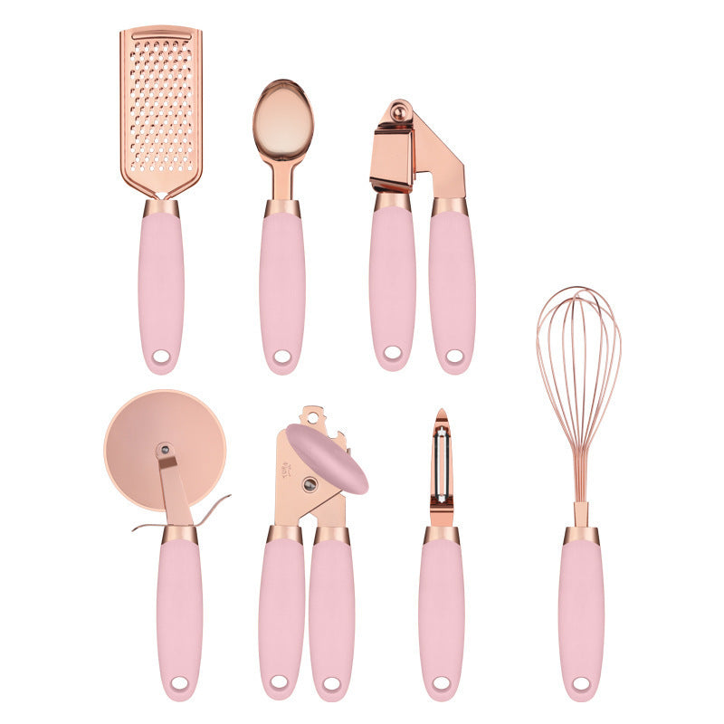 Copper-Plated Peeler Set – Kitchen Household Gadgets (3-Piece)