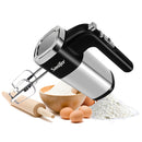 5-Speed 500W Hand Mixer with Dough Hooks & Beaters (220V)