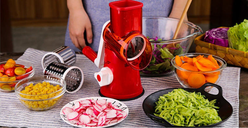 3-Blade Spiral Vegetable Slicer
