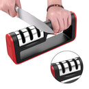 3-Stage Professional Knife Sharpener – Diamond-Coated Sharpening Tool