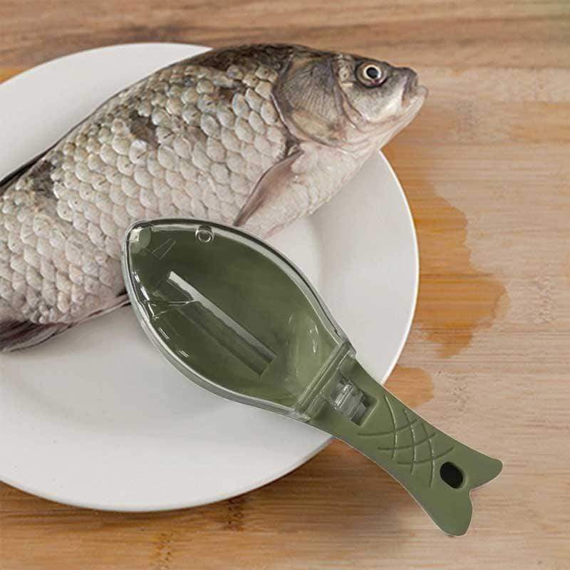 Fish Scale Remover & Skin Scraper – Quick-Cleaning Descaling Tool