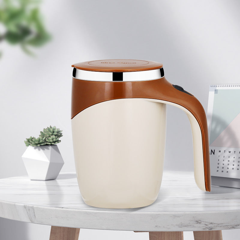 Rechargeable Self-Stirring Magnetic Mug – Electric Mixing Cup