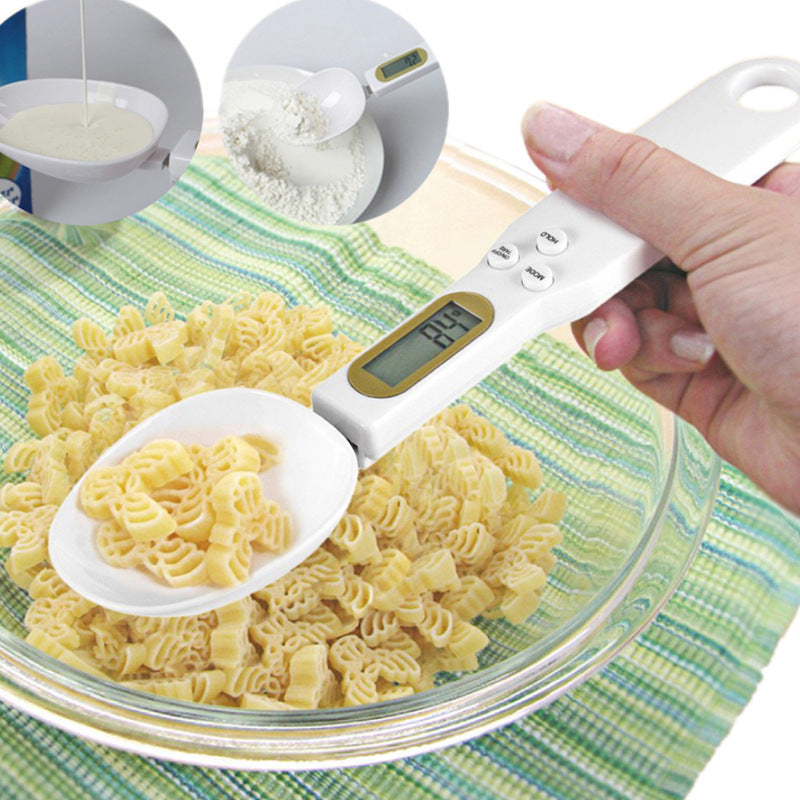 Digital Measuring Spoon Scale – LCD Kitchen Weight Tool