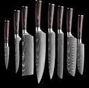 Chef Knife Set – Cleaver, Slicing & Kitchen Prep Knives