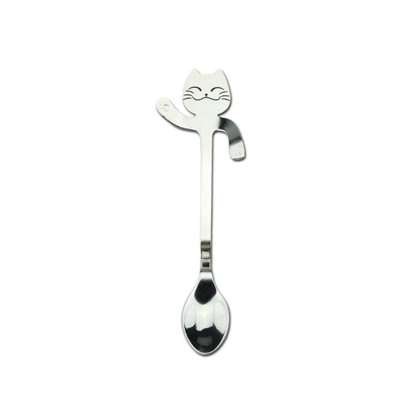 304 Stainless Steel Cat Spoon – Hanging Coffee Stirrer