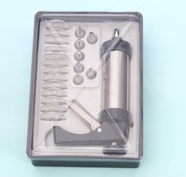 Biscuit Press Cookie Maker – Manual Dough Press Machine