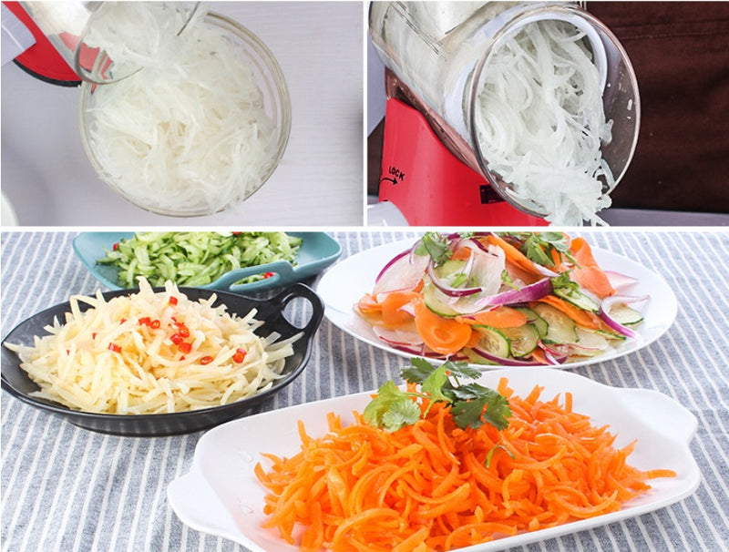 Manual Mandoline Slicer – Round Multifunctional Vegetable & Cheese Cutter