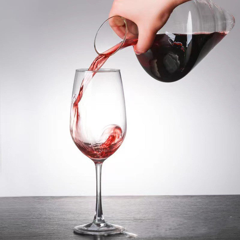 Modern European-Style Glass Ice Bucket