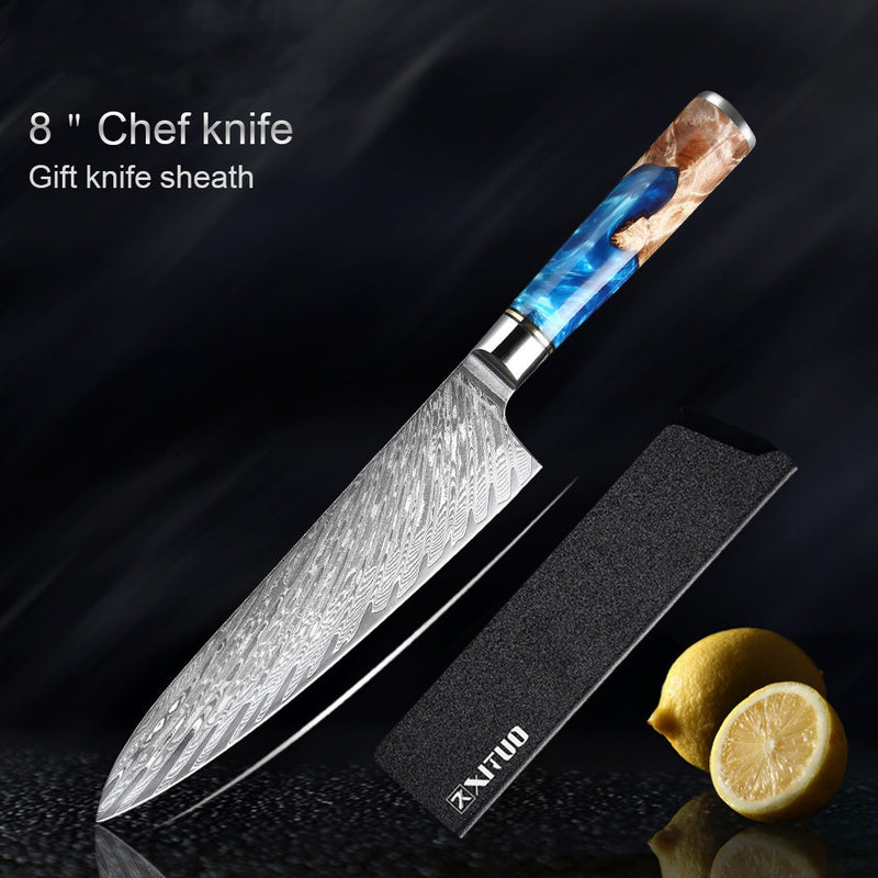 Kitchen Chef Knife Set – Meat Chopper & Multipurpose Blades