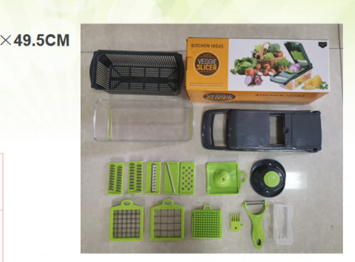 Vegetable Silk Cutter – Manual Shredder for Fine Strips & Garnishes