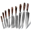 Chef Knife Set – Cleaver, Slicing & Kitchen Prep Knives