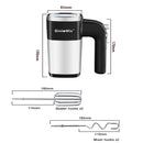 5-Speed 500W Hand Mixer with Dough Hooks & Beaters (220V)