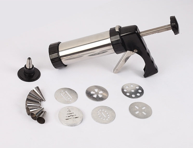 Biscuit Press Cookie Maker – Manual Dough Press Machine