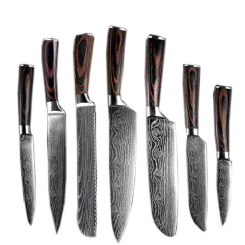 Chef Knife Set – Cleaver, Slicing & Kitchen Prep Knives
