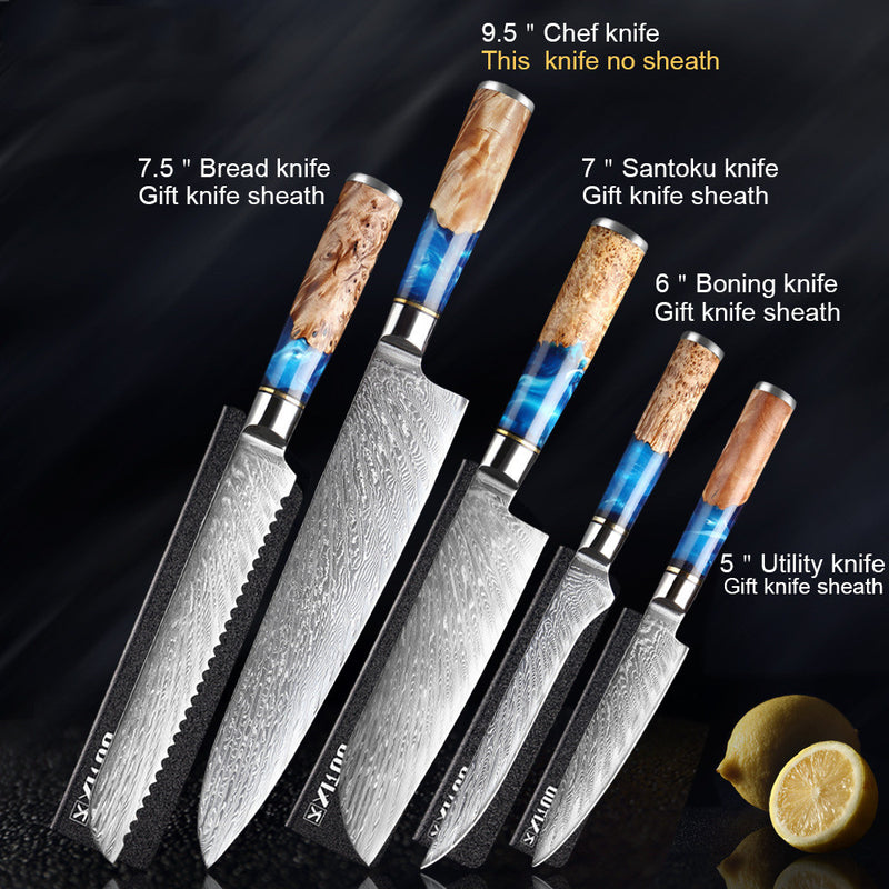 Kitchen Chef Knife Set – Meat Chopper & Multipurpose Blades