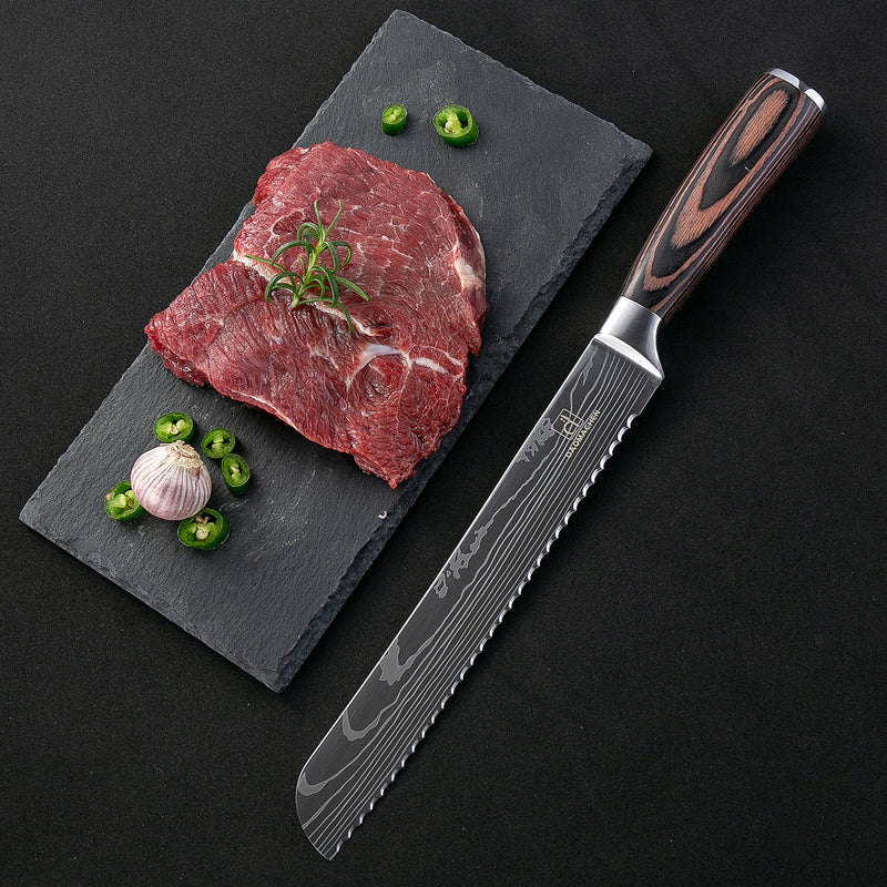 Chef Knife Set – Cleaver, Slicing & Kitchen Prep Knives