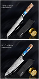 Kitchen Chef Knife Set – Meat Chopper & Multipurpose Blades