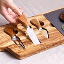 Bamboo Cheese Board with Foldable Design